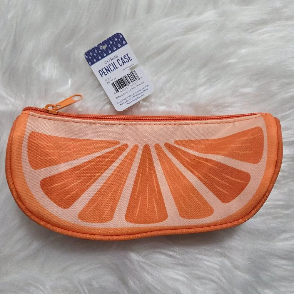 Orange Slice Pencil Case